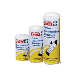 First Aiders Choice Bandage Crepe 17700 Conforming 5cmx1.5M